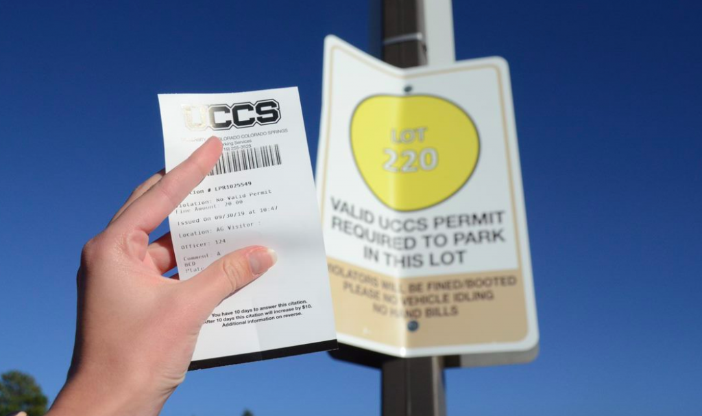 Parking on UCCS is funded solely by permits and fines The Scribe